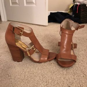 Michael Kors Tan Wedges